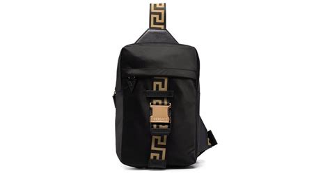 versace rucksack klein|Versace belt backpack.